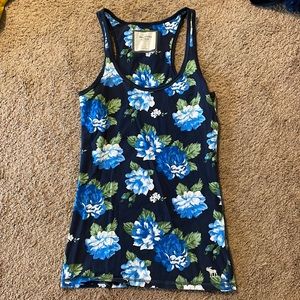 Flower print tank top